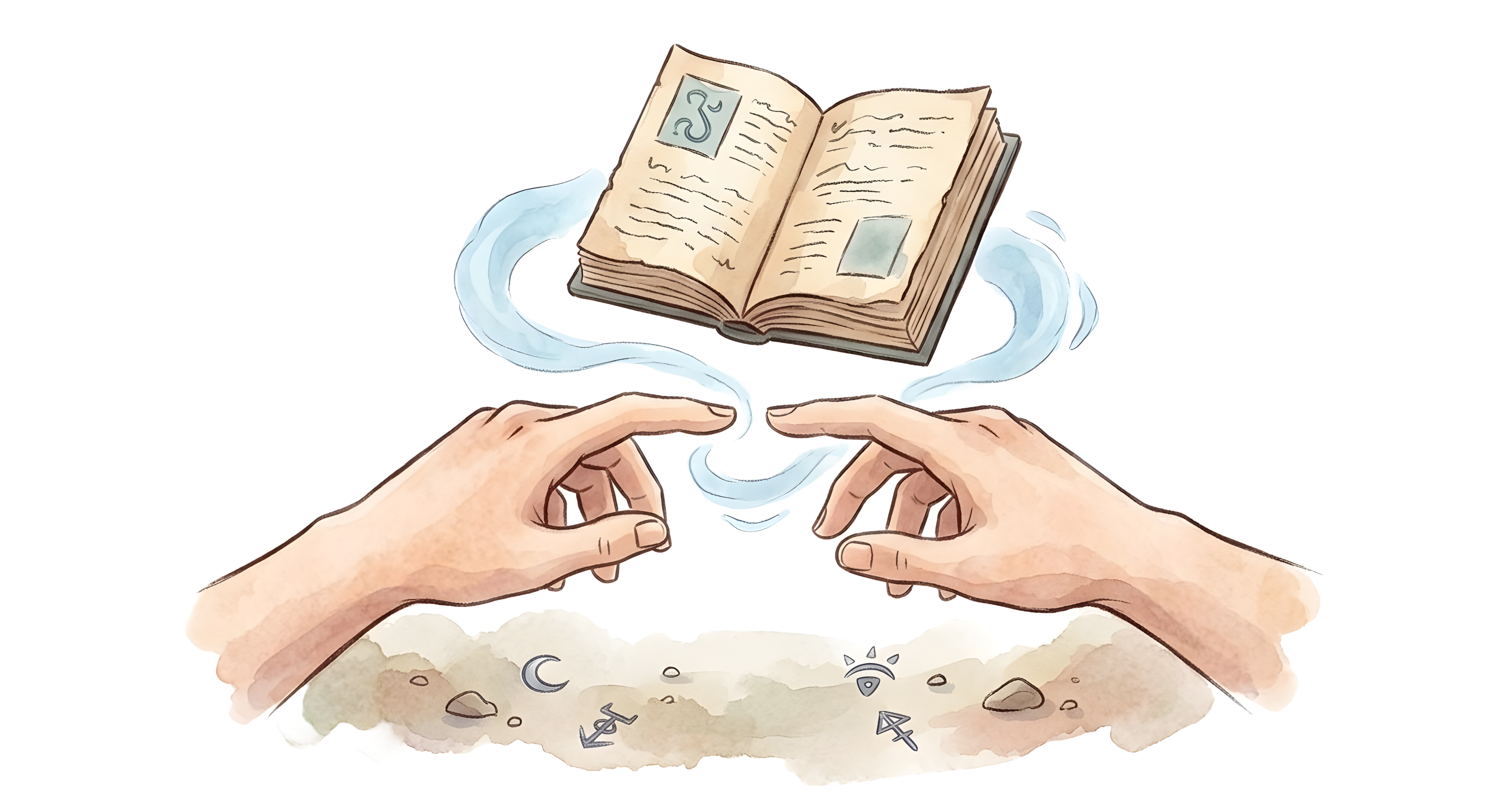 Illustration of a book symbolizing unified visual learning